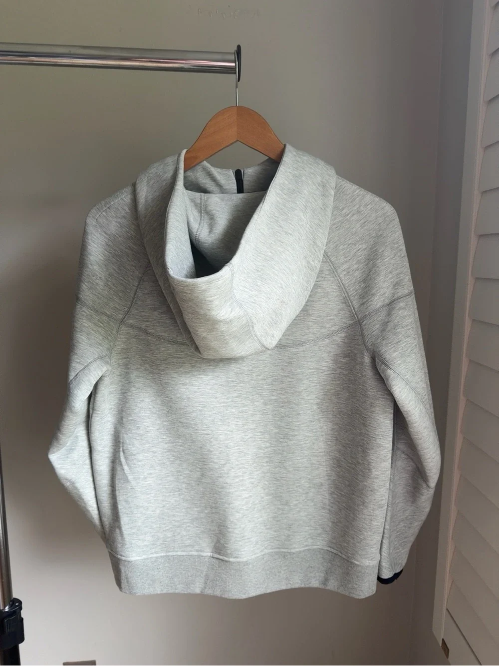 Nike Kids Tech Fleece Full Zip Hoodie Gray Black XL NWT